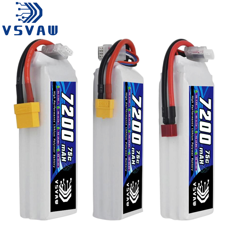 Drone Rc Truck - Baterai Lipo VSVAW 3S 11.1V 7200mah