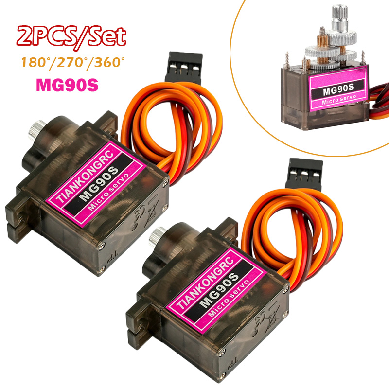 Drone Rc Mini - 2 Buah MG90S Motor Servo Digital