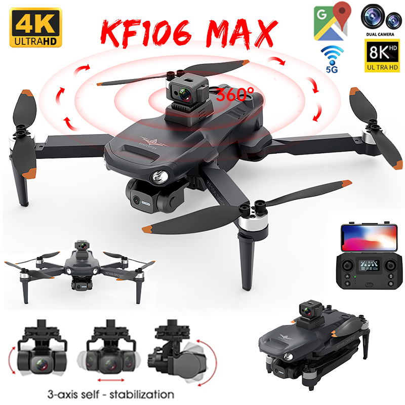 Drone Rc Team City - Drone KF106 Max Baru 2022 8K