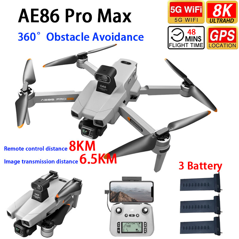 Drone Rc Team City - AERC AE86ProMax Drone Profesional GPS 5G