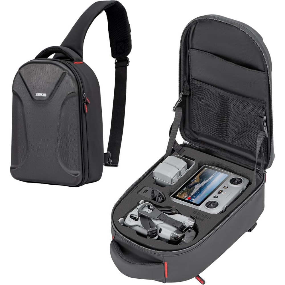 Drone Dji Rc Mini 3 Pro - Tas Ransel Keras Tahan Air Untuk