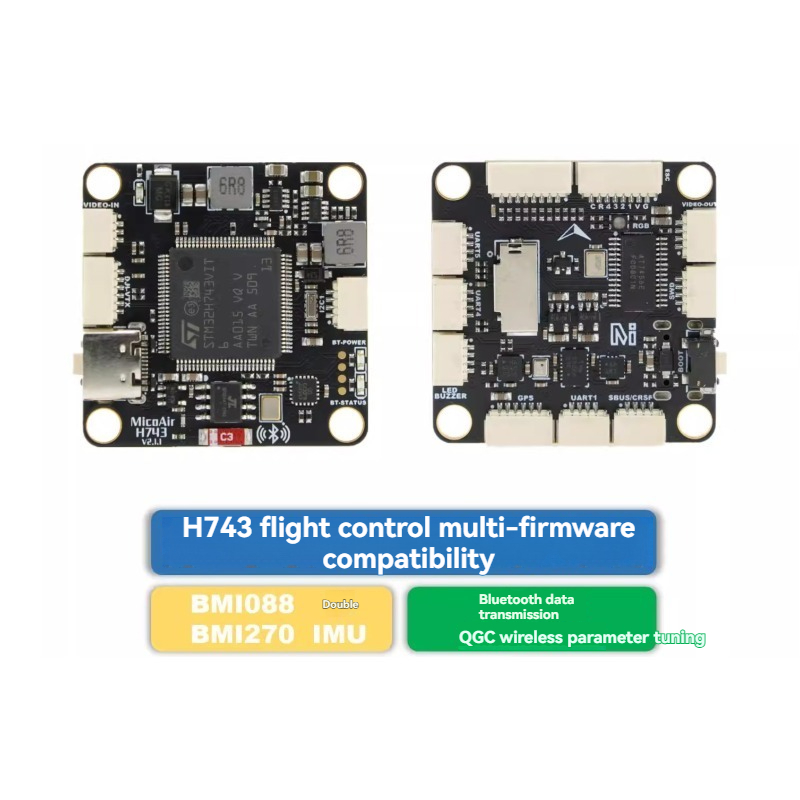 Drone Rc Flight Controller - MicoAir743 V2 Pengontrol Penerbangan Dual IMU