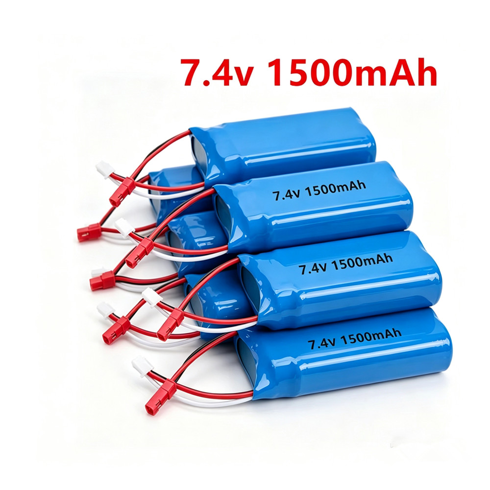Drone Rc Truck - Baterai Lipo 7.4V 1500mAh atau Pengisi