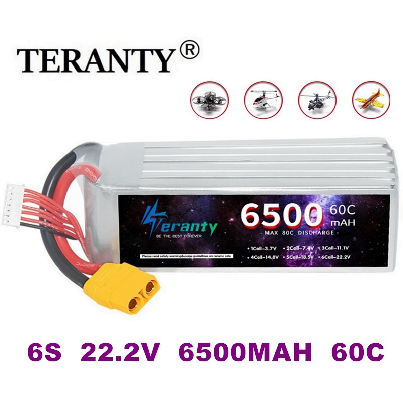 Drone Rc Truck - TERANTY 6S 22.2V Baterai Lipo 6500mAh