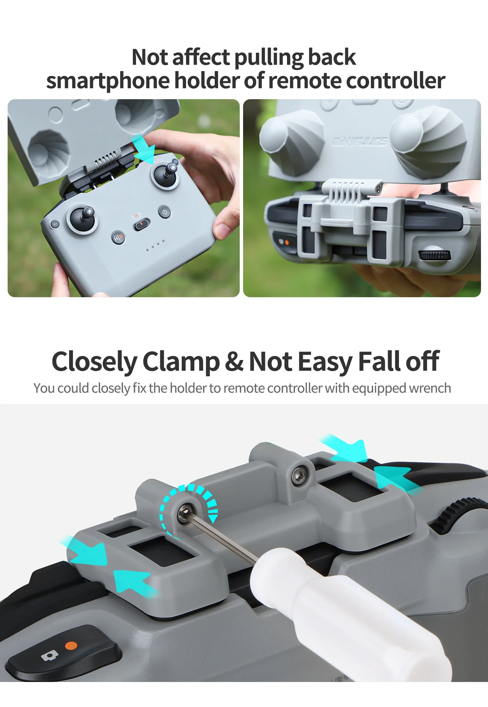Pelindung Kontroler 2 in 1 Sun - Drone Dji Rc Mini 3 Pro ulasan dan harga