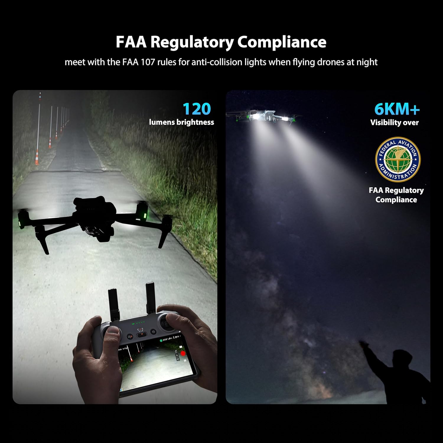 Lampu Strobo Drone STARTRC Lam - Drone Udi Rc ulasan dan harga