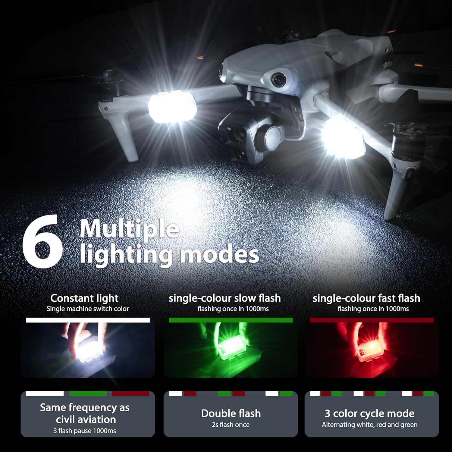 Lampu Strobo Drone STARTRC Lam - Drone Udi Rc ulasan dan harga