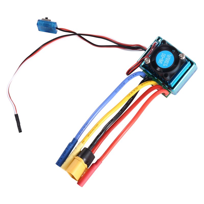 WOWFU-120A Pengendali Kecepata - Rc Boat Brushless Motor ulasan dan harga