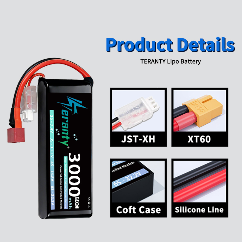 TERANTY 2S 3000mAh Baterai Lip - Drone Rc Truck ulasan dan harga