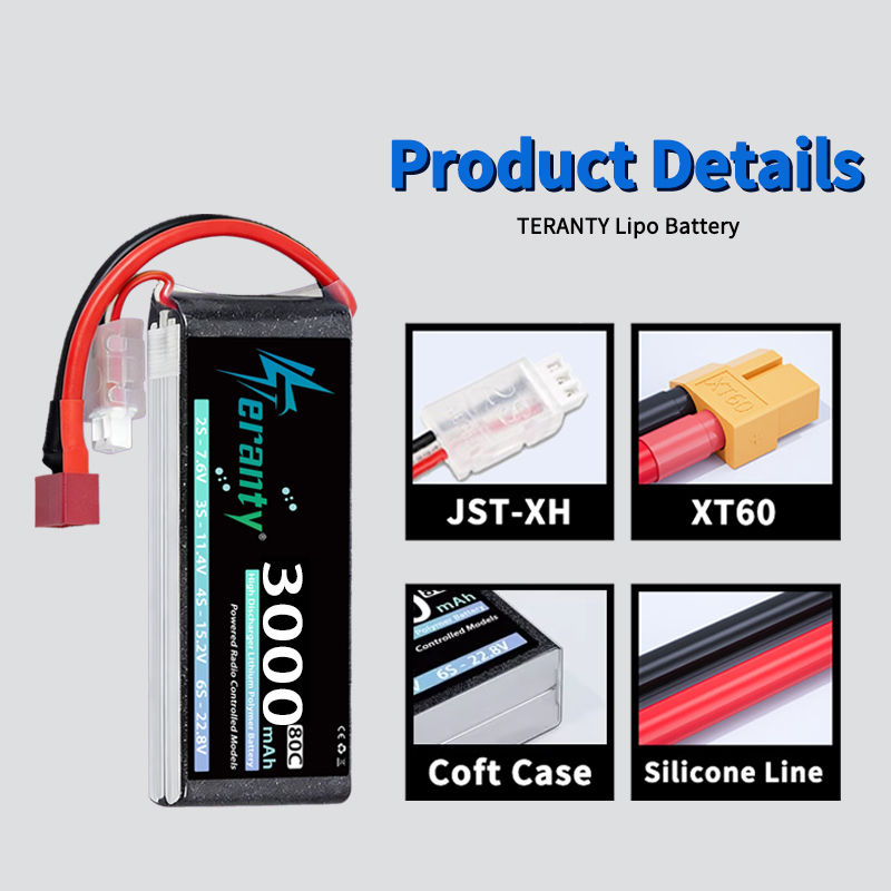 TERANTY 2S 3000mAh Baterai Lip - Drone Rc Truck ulasan dan harga