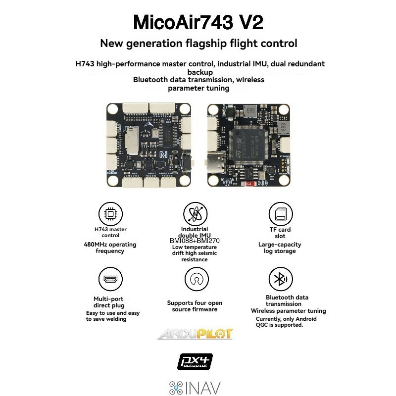 MicoAir743 V2 Pengontrol Pener - Drone Rc Flight Controller ulasan dan harga