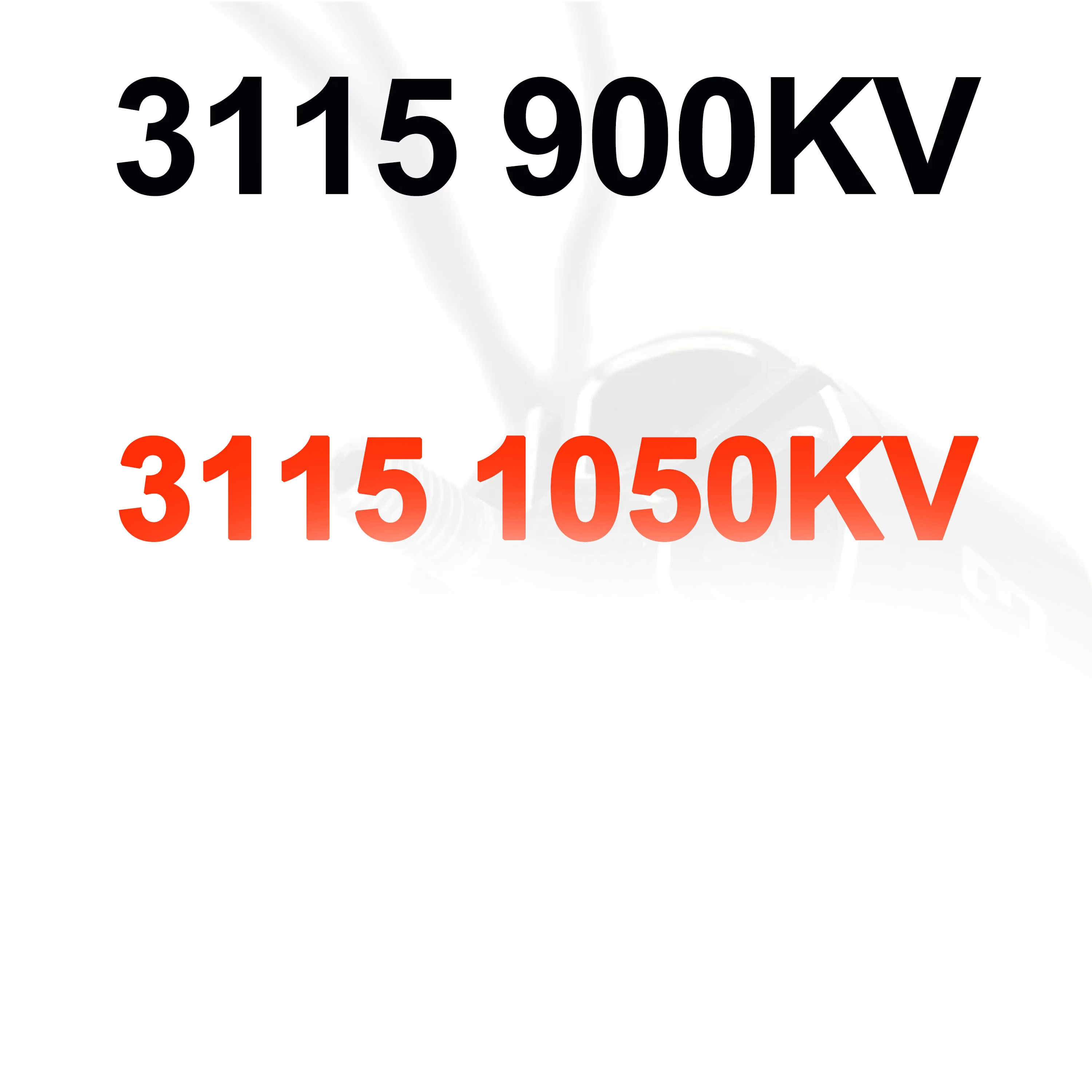 1/2/4 Buah 3115 900KV 1050KV 3 - Quadcopter Frame ulasan dan harga