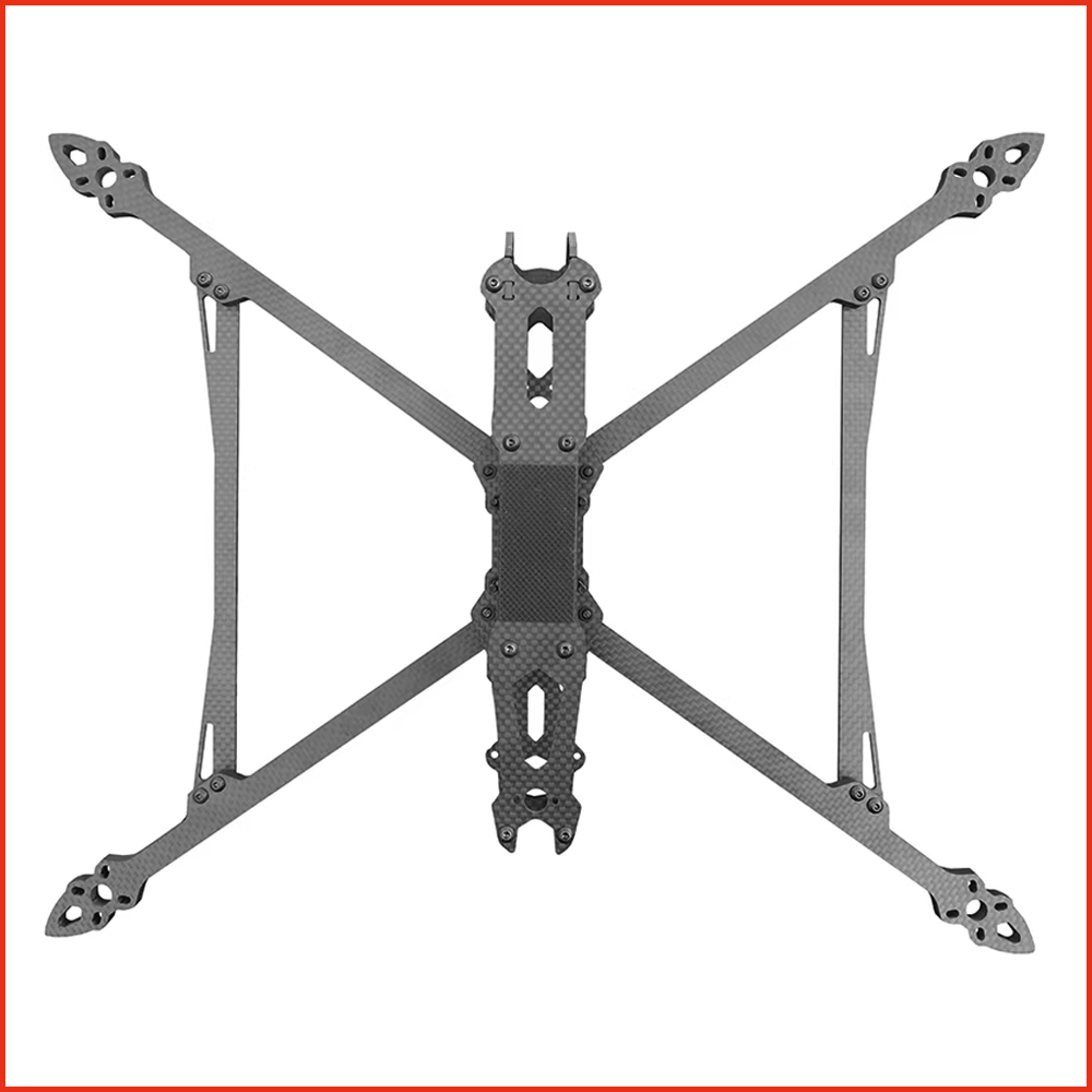 MARK V2 8/9/10 inci 3K Serat K - Quadcopter Frame ulasan dan harga
