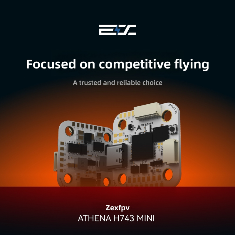 ZEX ATHENA H743 Mini Flight Co - Drone Rc Flight Controller ulasan dan harga