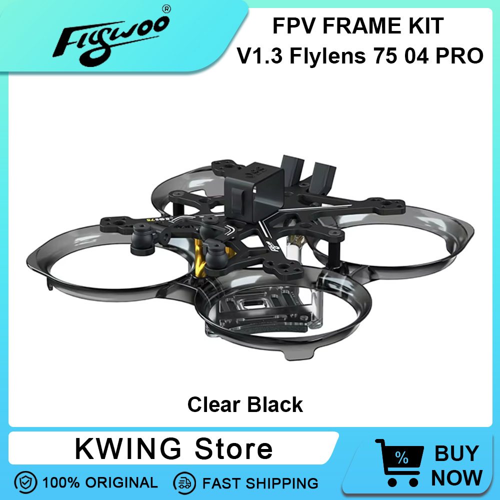 Flywoo Flylens 75 Frame Kit 1. - Quadcopter Frame ulasan dan harga
