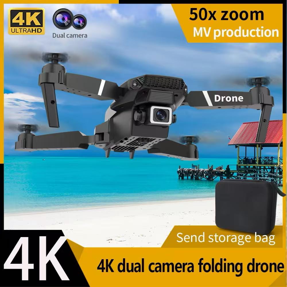 Drone Profesional E88 Kamera H - Drone Rc Team City ulasan dan harga