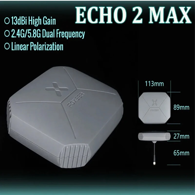 Antena FPV Foxeer Echo 2 MAX 1 - Drone Rc Frequency ulasan dan harga