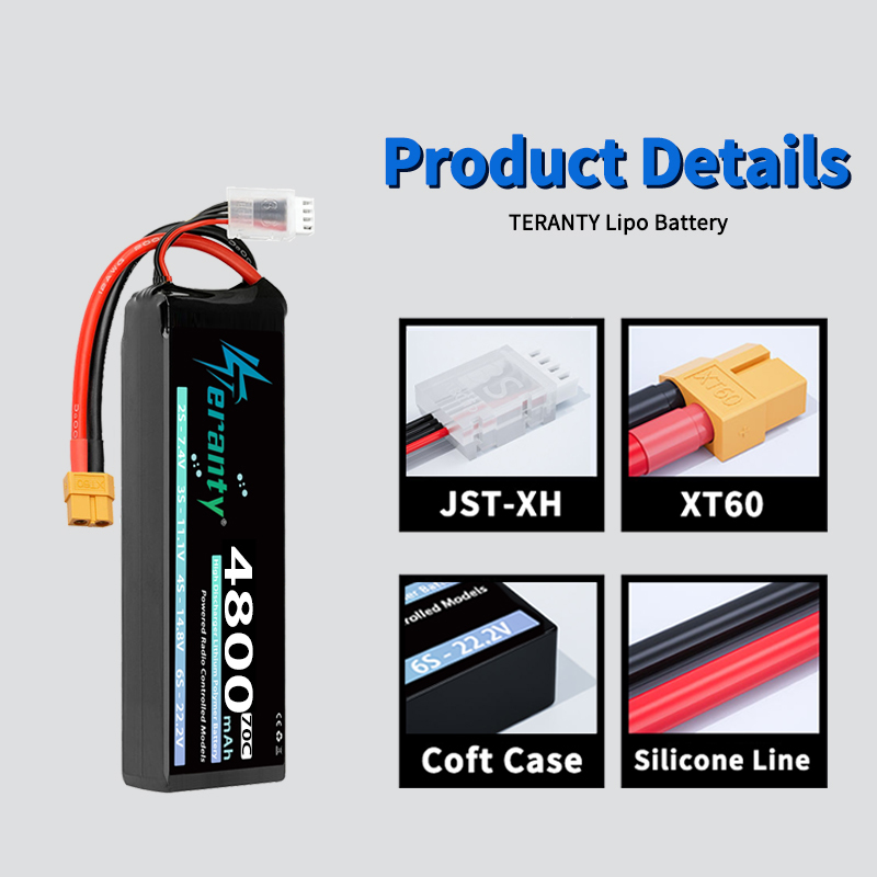 TERANTY 3S 4800MAh RC Baterai  - Drone Rc Truck ulasan dan harga