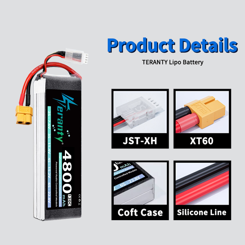 TERANTY 3S 4800MAh RC Baterai  - Drone Rc Truck ulasan dan harga