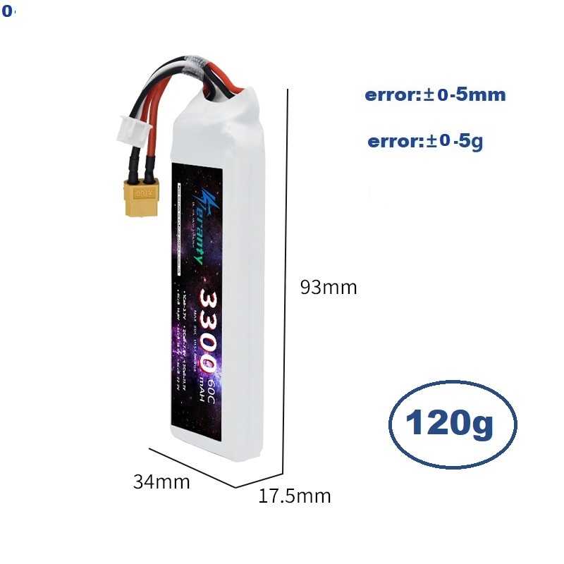 2S 7.4V baterai LiPo 3300mAh 6 - Drone Rc Boat ulasan dan harga