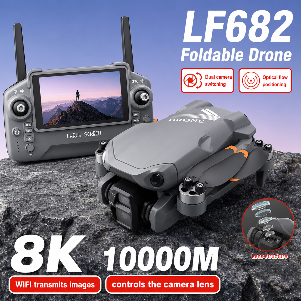 Foto Udara Drone LF682 8K HD K - Drone Rc Fpv Pro ulasan dan harga