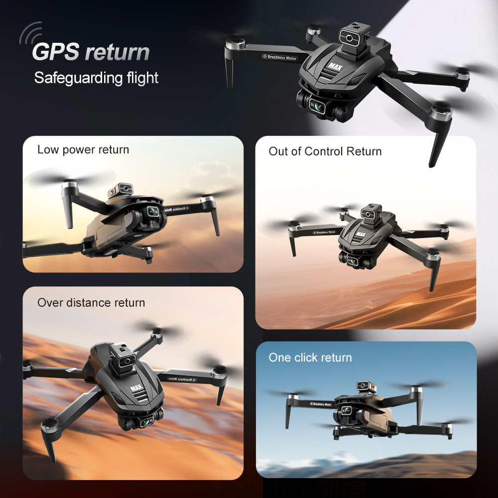 V168 PRO Max GPS Drone 8K Prof - Drone Rc Fpv Pro ulasan dan harga