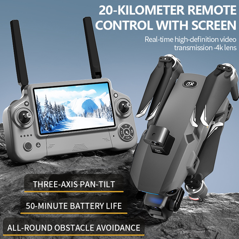 Drone Kamera Ganda 8K Baru 202 - Drone Rc Team City ulasan dan harga