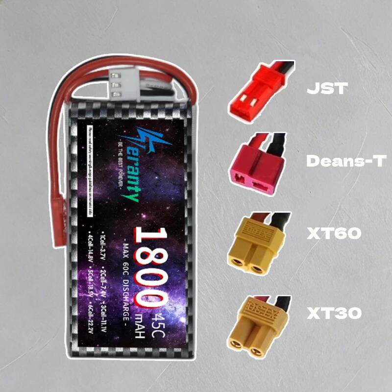 TERANTY 2S 3S 4S 1800mAh Bater - Drone Rc Boat ulasan dan harga
