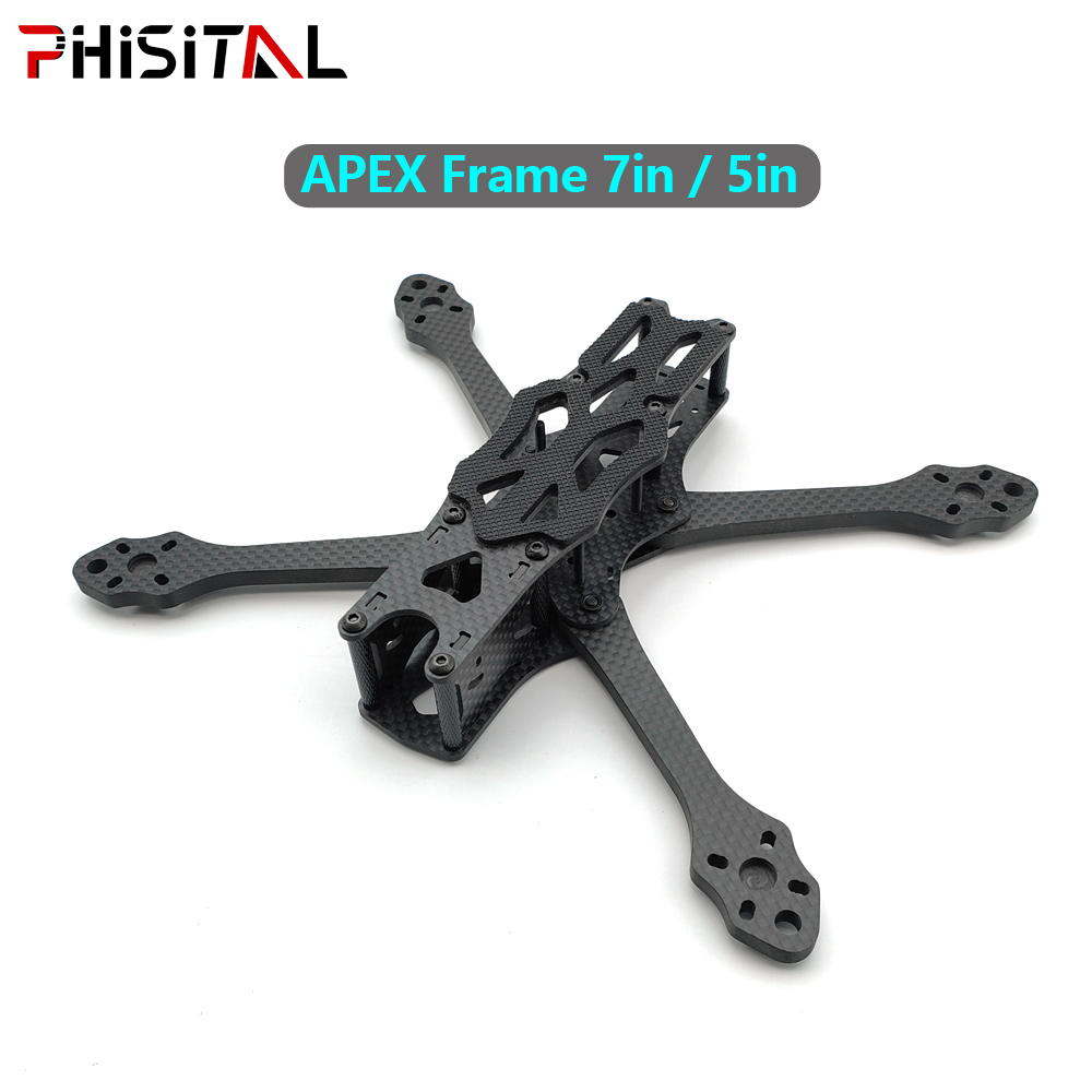 APEX frame 7 inci/6 inci/5 inc - Quadcopter Frame ulasan dan harga