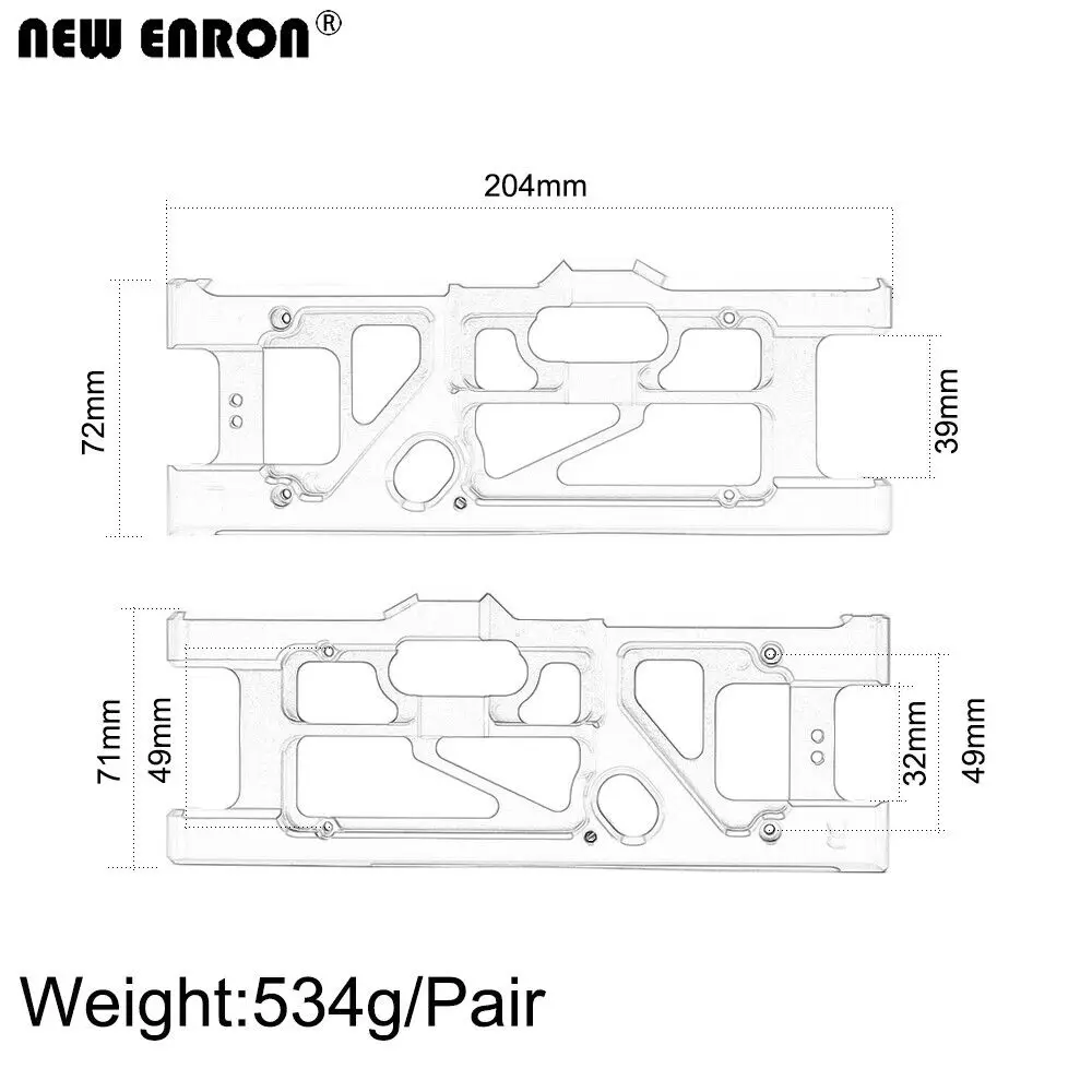 ENRON Aluminium 6061, suspensi - Rc Suspension Arm ulasan dan harga