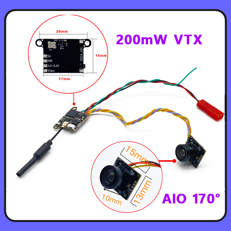 SLONWAKE 5.8G 1200TVL Kamera F - Drone Rc Mini ulasan dan harga
