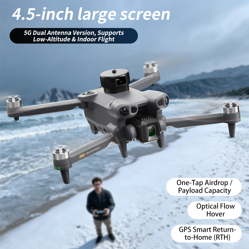 Drone AERC AE51 GPS WIFI FPV E - Drone Rc Team City ulasan dan harga