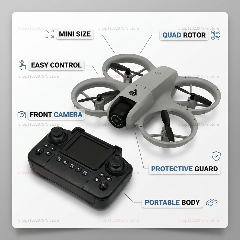 Drone Mini RC 2026 dengan Kame - Drone Rc Flight Controller ulasan dan harga