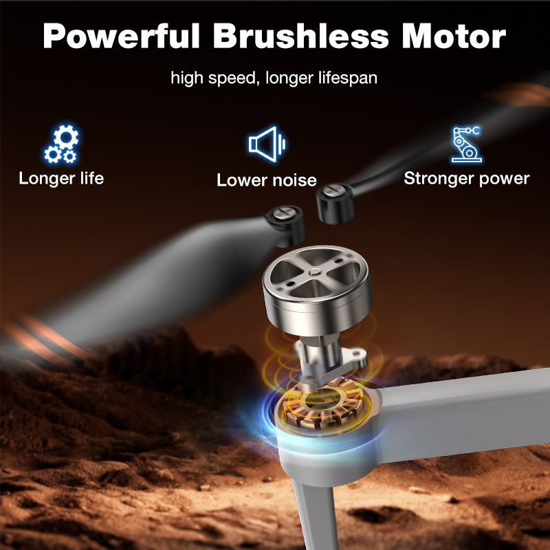 Drone Baru L017 Pro Brushless  - Drone Rc Fpv Pro ulasan dan harga